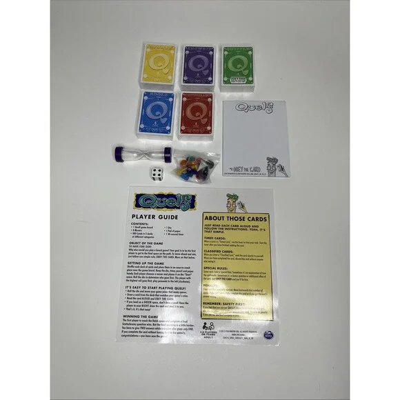 Quelf Board Game Unpredictable Party Game Obey The Card New Open Box - Picture 9 of 9